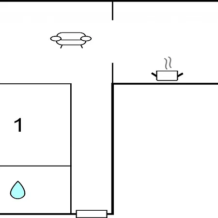 公寓 One-bedroom In *